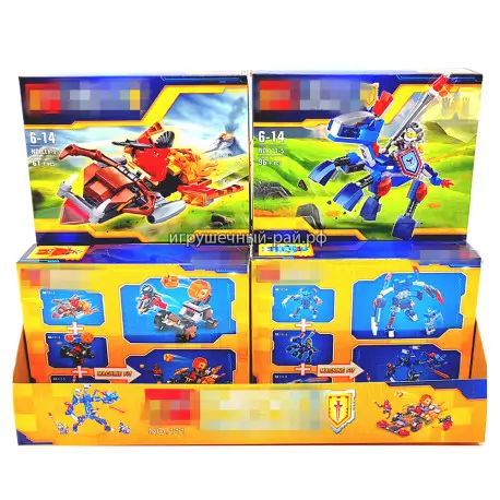 Конструкторы Нексо Найтс (Bozhi, ~84+ дет) в боксе 6 шт 111