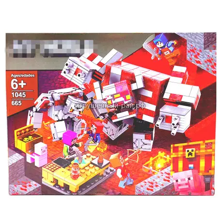 Конструктор Майнкрафт - Битва за красную пыль (542 дет) 1045