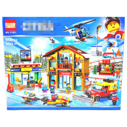 Конструктор Сити - Горнолыжный курорт (868 дет) 11451