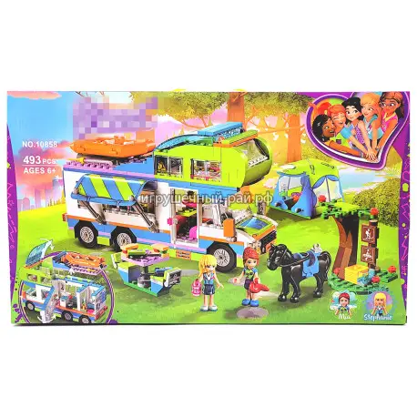 Конструктор Френдс - Дом на колёсах (Bela, 493 дет) 10858