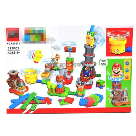 Конструктор Марио - Твои уровни! Твои Приключения! (393 дет) 60027A
