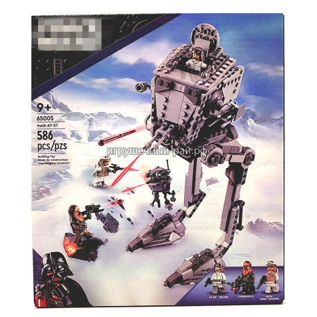 Конструктор Звёздные войны - Шагоход AT-ST на Хоте (586 дет) 65005