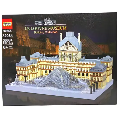 Микро-конструктор Парижский Лувр (3000 дет) 32084