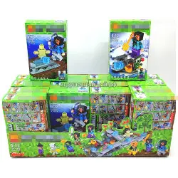 Конструктор Майнкрафт 16 шт в боксе 33118