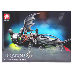 Конструктор Дракон Беззубик (408 дет) 68260