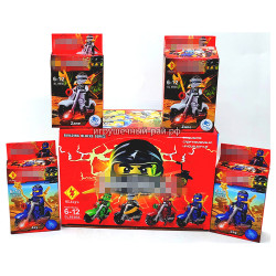 Конструкторы Ниндзяго в боксе 12 шт SL8936A