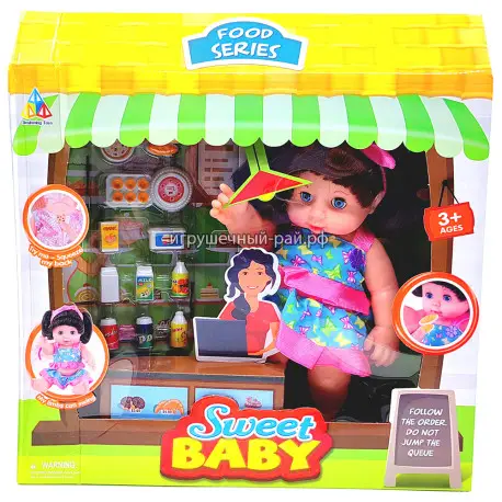 Игрушка куколка в магазине 1368-12-13-14-15