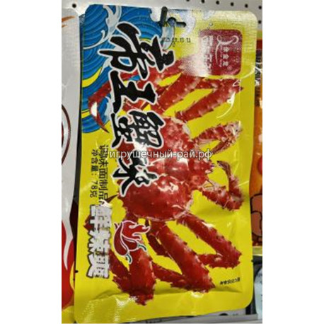 Соевое мясо Краб 78 гр (уп. 10 шт)