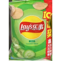 Чипсы вкус Огурцы 70 гр