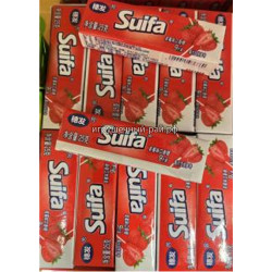 Жевательная резинка Suifa Клубника