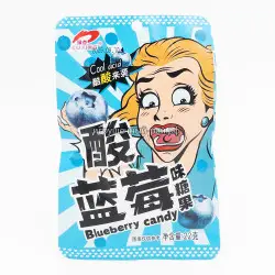 Кислые конфеты Голубика 22 гр (уп. 20 шт)