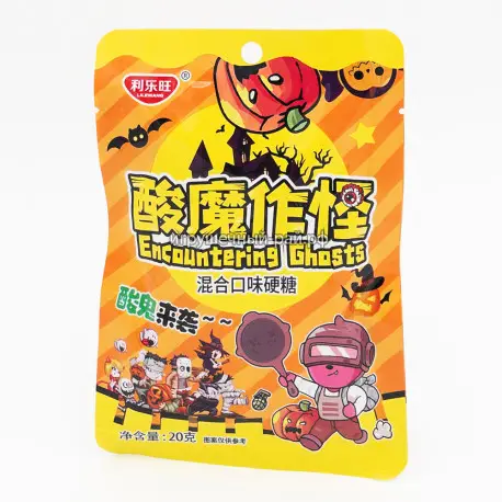 Кислые конфеты Фруктовый микс оранжевая упаковка 20 гр (уп. 20 шт)