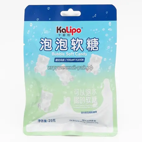 Жевательные конфеты в виде мишек Йогурт 26 гр (уп. 20 шт)