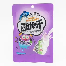 Кислые конфеты Йогуртные Виноград 22 гр (уп. 20 шт)