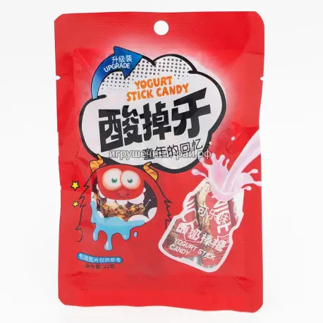 Кислые конфеты Йогуртные Кола 22 гр (уп. 20 шт)