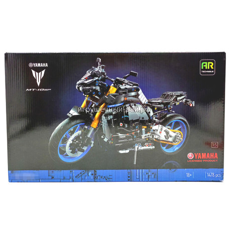 Конструктор Техник - Мотоцикл Yamaha MT-10 SP (1478 дет) 0259