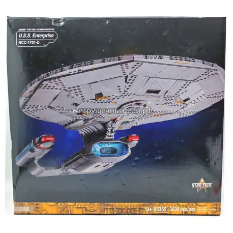 Конструктор Иконс - Звёздный путь: Звездолёт USS Энтерпрайз (3600 дет) 96355