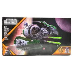 Конструктор Звёздные войны - Джедайский истребитель Йоды (253 дет) 79131