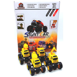 Строительные машинки бокс из 12 шт 713-2