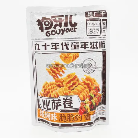 Пшеничные чипсы Барбекю 188 гр