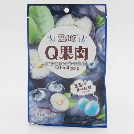 Жевательные конфеты Черника 28 гр (уп. 20 шт)