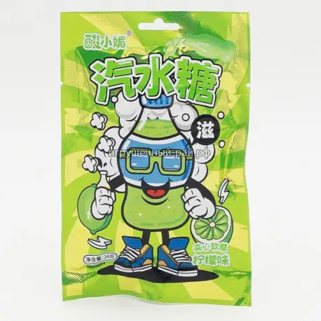 Мармелад Содовая Лимон 24 гр (уп. 20 шт)