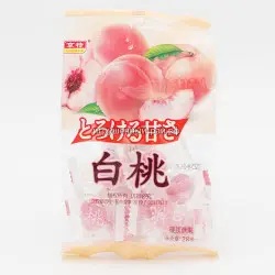 Сосательные конфеты Персик 28 гр (уп. 20 шт)