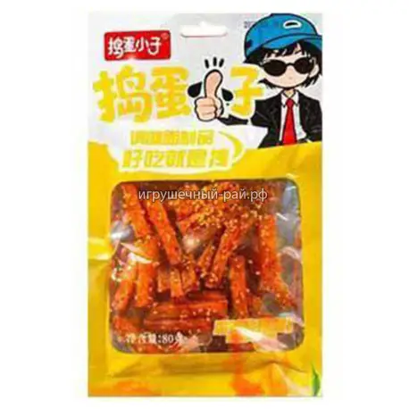 Соевое мясо жёлтая 80 гр (уп. 10 шт)