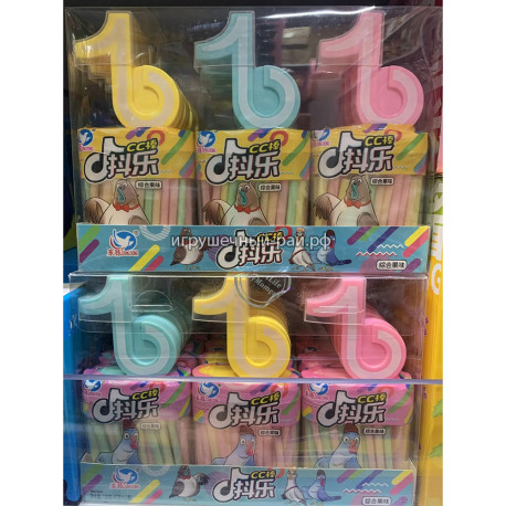 Йогуртовые палочки / мармеладные трубочки Тик-Ток