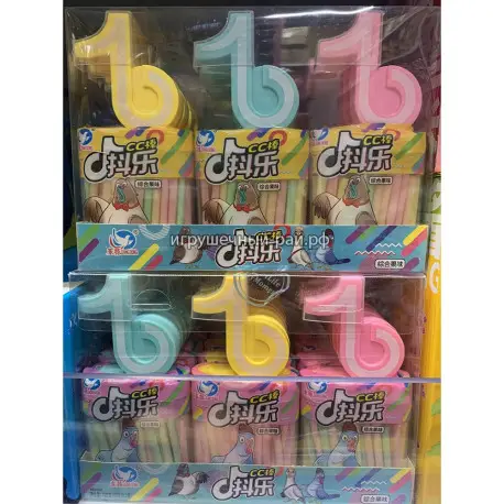 Йогуртовые палочки / мармеладные трубочки Тик-Ток