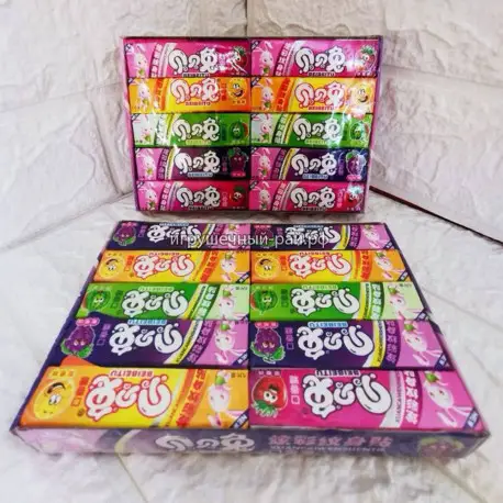 Жевательная резинка / жвачка 4 вкуса (уп. 20 шт)