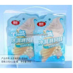 Жевательные конфеты Мороженое голубая 28 гр (уп. 20 шт)