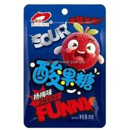 Кислые конфеты Восковница 20 гр (уп. 20 шт)