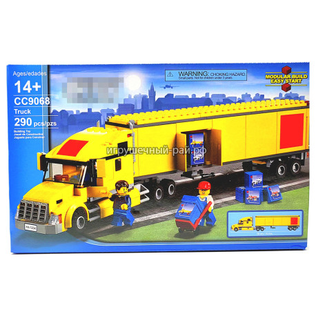 Конструктор Сити - Фура (290 дет) CC9068
