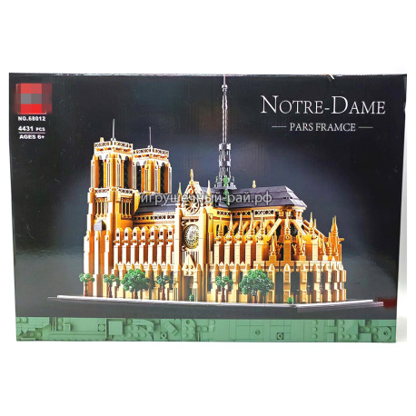 Конструктор Собор Парижской Богоматери (4431 дет) 68012