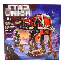 Конструктор Звездные Войны - Пряничный Шагоход АТ-АТ (697 дет) 60548