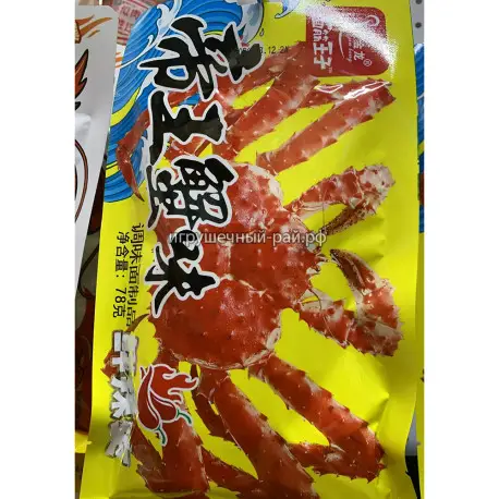 Соевое мясо Краб 78 гр (уп. 10 шт)