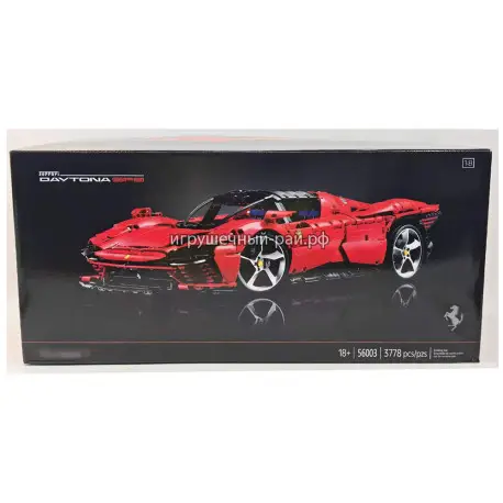 Конструктор Техник - Автомобиль Феррари / Ferrari Daytona SP3 (3778 дет) 56003