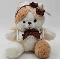 Мягкая игрушка собачка коричневая (22 см) 789-51