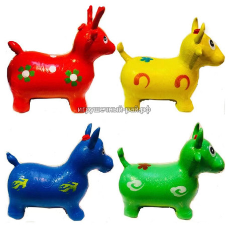 Музыкальный прыгун Ослик (звук, 55 см) ZQ-006