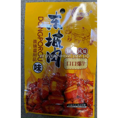 Соевое мясо Барбекю 20 гр (уп. 30 шт)