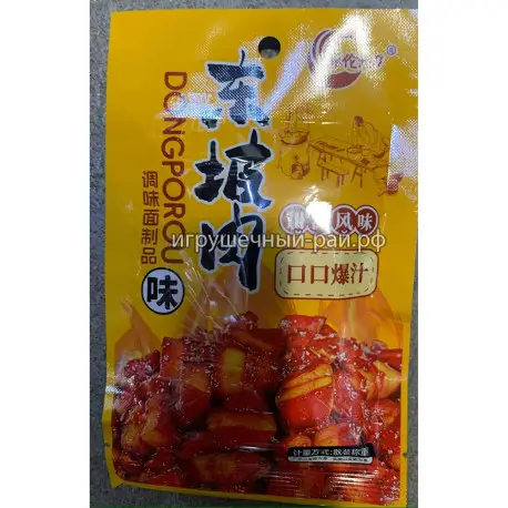 Соевое мясо Барбекю 20 гр (уп. 30 шт)