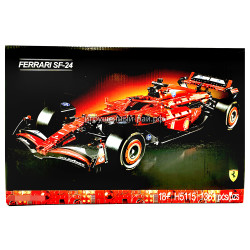Конструктор Техник - Болид Formula №1 Ferrari SF-24 F1 (1361 дет) 66612 / H5115 / 2507 / 88837