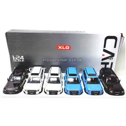 Машинка моделька (металл, 1:24) бокс из 6 шт M92328