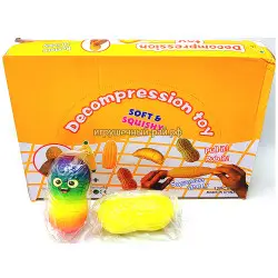 Игрушка Антистресс сквиш Кукуруза бокс из 12 шт PN-PU2572