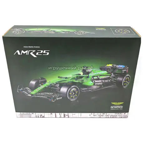Конструктор Техник - Болид Formula №1 Aston Martin Aramco AMR25 (1547 дет) 70240
