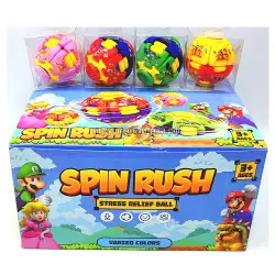 Игрушка-антистресс Spin Rush ассортимент бокс из 24 шт 1026-175X