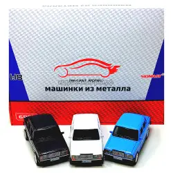 Машинка металлическая 1:18 бокс из 6 шт SR-1813A