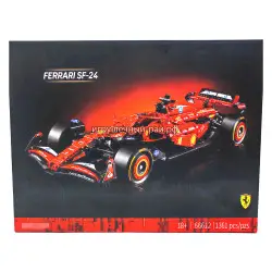 Конструктор Техник - Болид Formula №1 Ferrari SF-24 (1361 дет) 66612