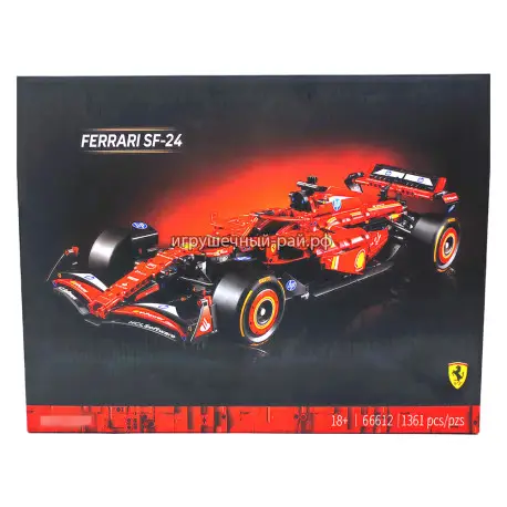 Конструктор Техник - Болид Formula №1 Ferrari SF-24 (1361 дет) 66612